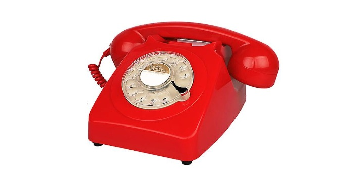 Retro Phone - Red