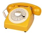 Retro Phone - Yellow