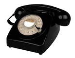 Retro Phone - Black