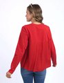 Elm Melrose Long Sleeve Top - Poppy