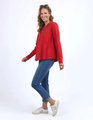 Elm Melrose Long Sleeve Top - Poppy